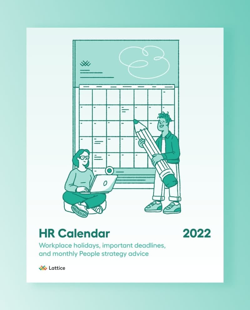HR Calendar 2022 | Lattice